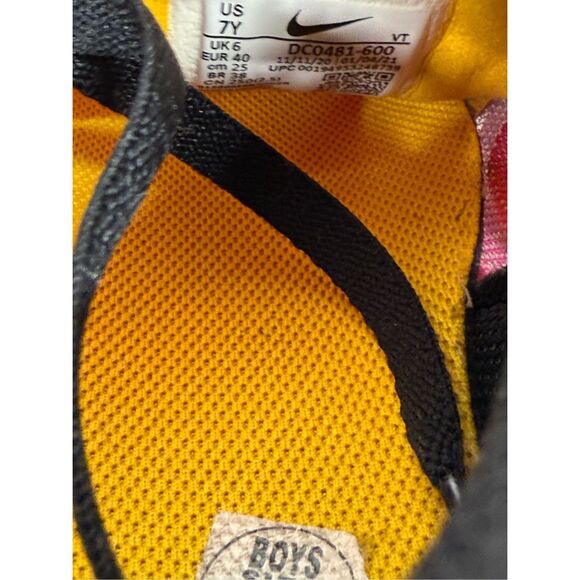 Nike Boys Waffle One DC0481-600 Pink Running Shoes Sneakers Size 7Y‎ - Picture 6 of 7